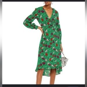 Paloma Robe in Vert by BA&SH Paris